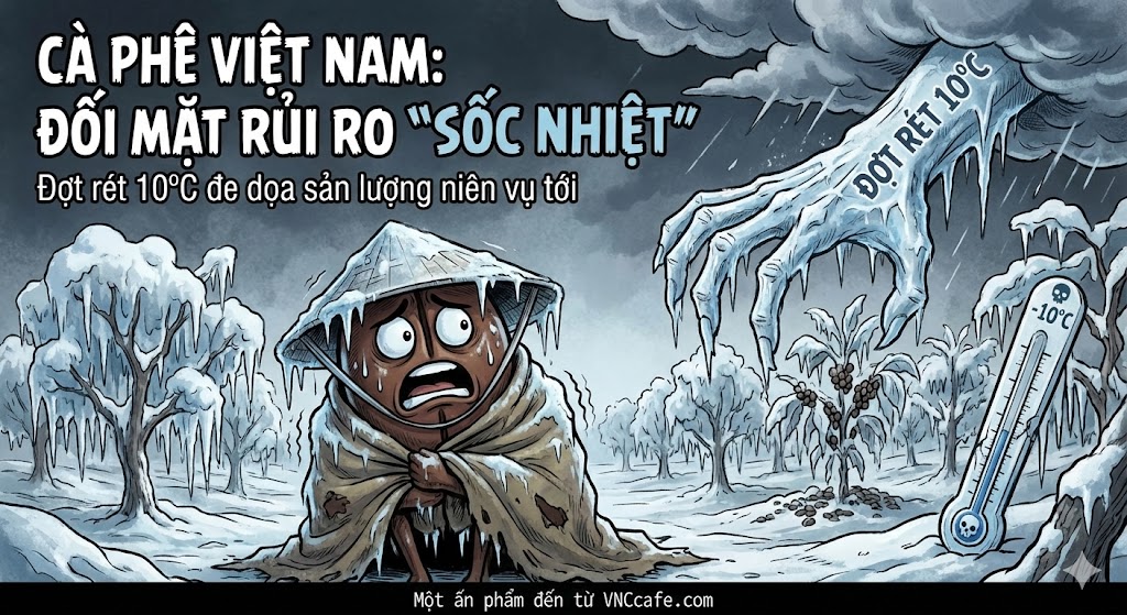 Cà Phê Việt Nam:  Đối mặt rủi ro 